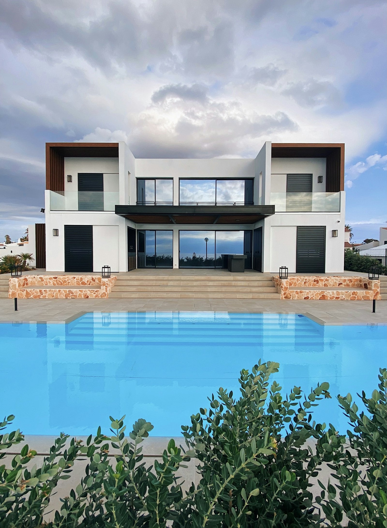 Villa d'architecte avec grande piscine privée à Koh Samui